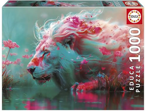 Educa - 1000-teiliges Puzzle für Erwachsene | König der Blumen. Inklusive Fix Puzzle-Kleber. Maße: 68 x 48 cm. Ab 14 Jahren (20235)