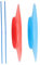 Abaodam Lot De 2 Assiettes De Jonglage avec Bâtons pour Adultes Et Enfants, Idéales pour Les Jeux De Jonglage, Les Spectacles De Et Les Fêtes d'enfants.