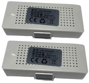 LWDOZMD Lot de 2 Batteries Grises 3,7 V 800 mAh pour Drone SG500 Max, Batterie d'origine