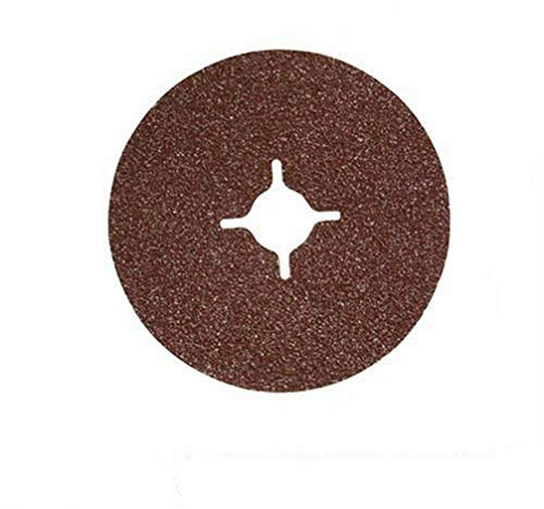 Silverline 583260 Fibre Discs 115 x 22.23 mm 10pk 115 mm 60 Grit