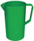 Olympia CE279 Kristallon Green Polycarbonate Plastic Jug 1.4 Litre (49 1/4 ounce) - Reusable and Virtually Unbreakable
