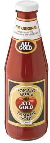 All Gold Sauce tomate bouteille de 700 ml (paquet de 2)