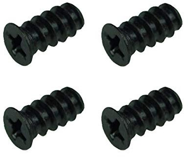 Phobya Lüfterschrauben, 4 Stück (klein) - schwarz Luftkühlung Lüfterzubehör