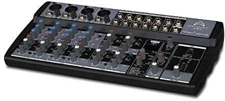 1202 FX/USB - Table de mixage audio à 12 canaux avec 56 effets pour concert, studio, karaoké, etc