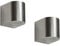 2er Set Ranex SMD-LED Wandleuchte Metall, downlight, 160Lm, warm, IP44, 5000.466-2