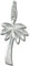 SilberDream 925er Charm Palme Echt Silber Armband Schmuck Anhänger D1FC3101 Silber Charmsschmuck von SilberDream für die Frau