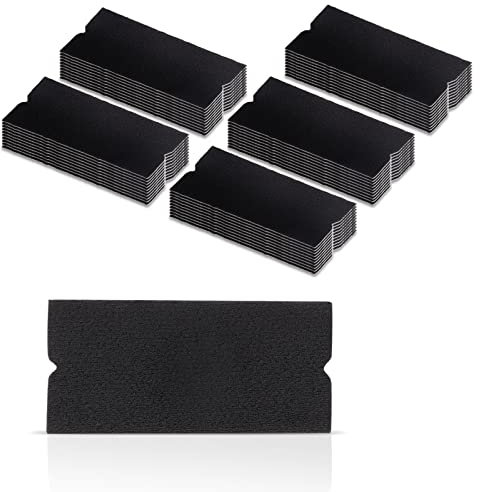 EHDIS Squeegee Replacement Felt Edge 10 x 4.8cm Squeegee Pressure Squeegee Accessories Fabric Felt Edge Squeegee Felt Squeegee for Wrapping Scraper 3M 50pcs/pack (squeegee not included)