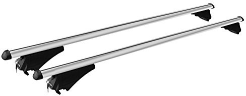 Alu Dachträger Relingträger Tiger XL kompatibel mit Volvo XC60 2008-2013