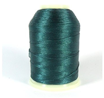 Altinbaşak 20g Häkelgarn Garne 300m 6 FACH 100% POLYESTER GARN 0,75mm Nr: 50 mbroidery Thread 100g 200g (1 Stück, PETROLGRÜN)