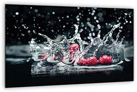 Ceramic Induction Hob Protector Cover 80 cm x 52 cm | Kitchen Wall Splashback | Large Chopping Board | Universal Tempered Glass Panel | Worktop Saver | Food Preparation | Sink Cover | by semUp
