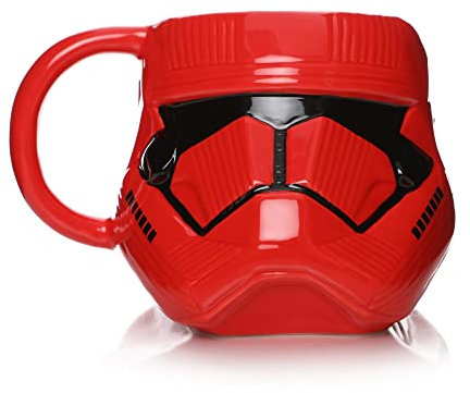 Taza Star Wars Sith Trooper EP9 - Taza desayuno 3D - Taza cerámica 400 ml - Taza te - Taza café - Licencia oficial