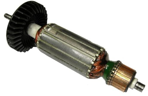 Anker/Rotor/Motor Ersatzteil/Läufer/Kollektor/Polpaket mit Lüfter ersetzt Makita Winkelschleifer 9558-NB+PB 9558-HNR 9558-HN 9558-PB