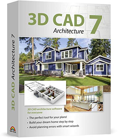 3D CAD 7 Architecture - Plan & design buildings from initial rough sketches to the finished blueprints - CAD and architecture software for Windows 11, 10, 8.1, 7