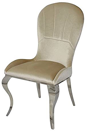 Barock Stuhl beigem Tiffany - modern barock Polsterstuhl