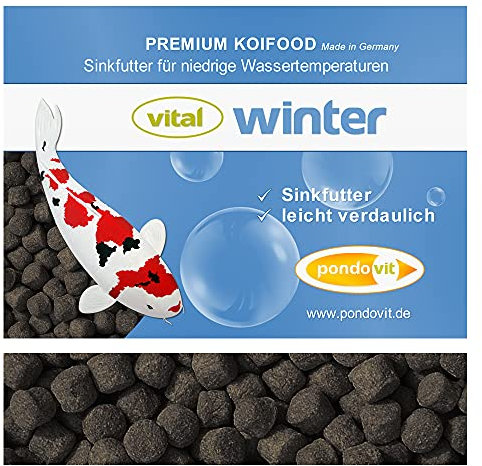 pondovit VITAL - Winter Premium Koifutter Sinkfutter 1,5 kg / 3 mm