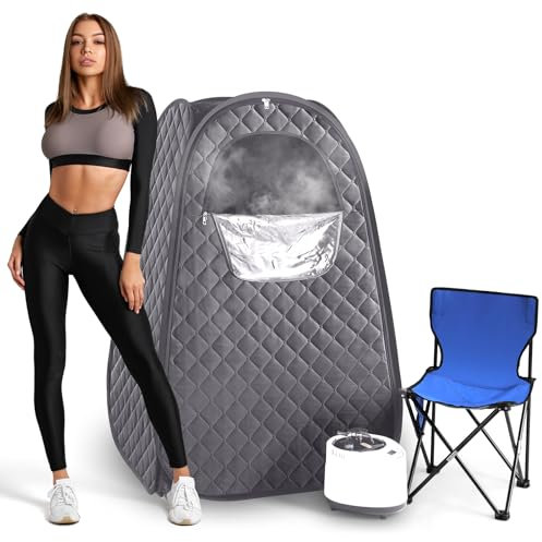 IvyBess Tragbare Dampfsauna