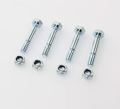 TNITRIB 303160355P / 303160355 für Powersmart Schneefräse Scherenstifte Set Vier Scherenstifte und Muttern