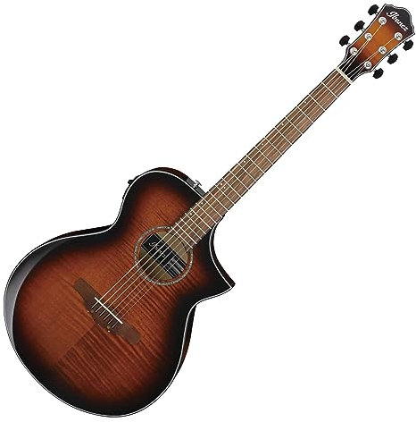 Ibanez AEWC400 Westerngitarre in Black Sunburst
