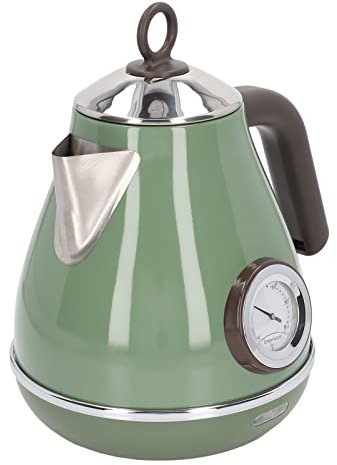 Bollitore Elettrico Spina Europea Retro Spina Europea 220 240 V Spina Europea Bollitore Elettrico Vintage Bollitore Elettrico Bollitori Elettrici Antichi (Verde Scuro)