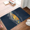Surfbrett bedruckte Fußmatte rutschfeste Willkommensmatten langlebige Fußmatten Outdoor Eingangsbereich Türmatte Teppich für Innen- und Außeneingänge 61 x 40,6 cm