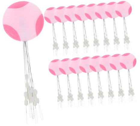 Supvox 20st Angelschnurstopp Gummistopper Zum Angeln Werkzeug Zum Meeresangeln Bobber Zum Angeln Nachtlicht Boje Schwimmer Stoppt Kieselgel-boje Angelboje Verletzen Sie Die Linie Nicht