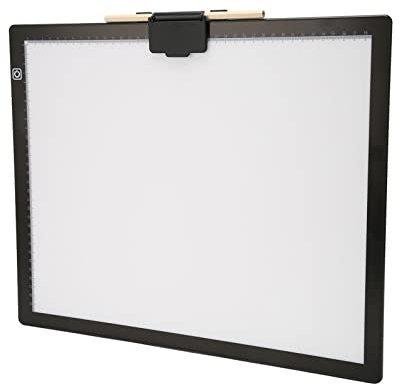 ZJchao Leuchtkasten Im A3-Format mit Magnetclip und 6-stufigem LED-Licht Zur Einstellung des Zeichenblocks