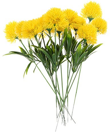 CORHAD 15stücke Kunstblumen Künstlicher Aus Kunststoff Für Blumenarrangements Zum Selbermachen Als Ornament Für Dekorieren Im Wohnzimmer Schlafzimmer