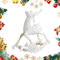 Weihnachten Anhänger,Weihnachtsbaumanhänger mit Ballerina Puppe,Elch Hanging Baubles,Weihnachtsanhänger Kunststoff,Hängende Ornament Anhänger,Weihnachtlicher Baumschmuck,Weihnachten Anhänger (B)