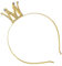 BELLIFFY Haarreifen Strass-Krone Krone für Kinder Stirnband für Kinder Partyzubehör hair accessories for wedding hair accessories Stirnbänder im Kronendesign Kopfschmuck Golden