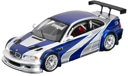 XGFFBAGB 1/64 Für E46 M3 GTR Druckguss-Modellauto(No Box)