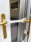 Door Stay - Hold Open Patio Door Holder French Door Stay (Restraint) Great for Small Pet Friends (White- 17cm Opening)