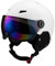 Skihelm mit Brille für Wintersport Und Snowboarden, Weiß XL