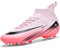 WOWEI Fußballschuhe Herren Fußballschuhe Professionelle High Top Spike Cleats Junge Kinder Fußballspiel Schuhe Outdoor Sport Trainingsschuhe Fussballschuhe Sportschuhe (EQB-R1, 46EU)