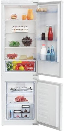 Beko Integrated 70/30 Fridge Freezer with Sliding Door Fixing Kit - White - E Rated