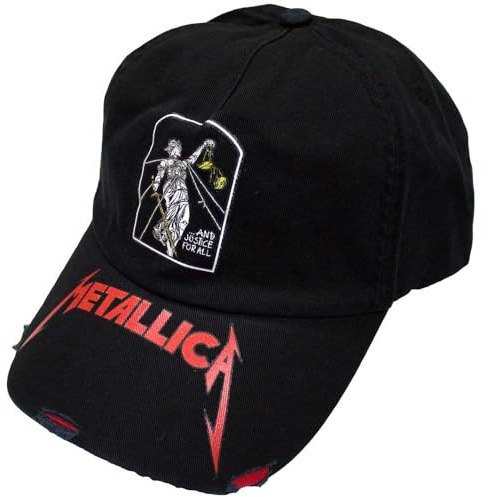 Rock Off Officially Licensed Products Metallica and Justice for All Tombstone Baseball Cap One Size