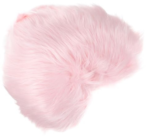 Amosfun Herzförmiges Plüsch-wurfkissen Dekoratives Kissen Für Sofa Couch Bett Heimtextilien Kuschelkissen Bett-wurfkissen Wohn-deko Auto-Dekoration