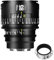 Obiettivo cinematografico manuale professionale full frame 7artisans 85 mm T2.1 serie Infinte, compatibile con attacco EF per fotografia e riprese video, nero