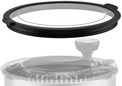 SILBERTHAL Salatschleuder Deckel 25cm - Accessoire für Salatschleuder Edelstahl 4,5 Liter