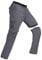 BondiTrekk Outdoor Wanderhose für Herren Zip-Off-Wanderhose-Abnehmbar-Trekkinghose, Atmungsaktiv Outdoorhose Arbeit Hosen Schnell Trockend Sommer Funktionshose Mit 6 Taschen Grau L