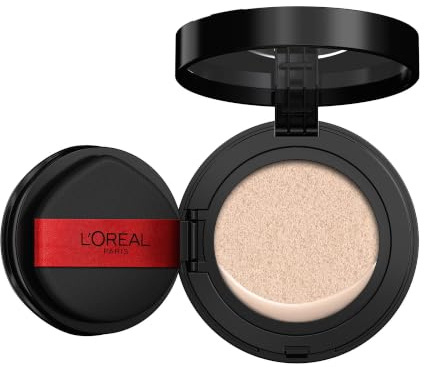 L'Oréal Paris Infallible Fresh Wear Cushion Foundation, Shade: 20 | Korean Makeup Inspired, Buildable Medium-To-Full Coverage, Upto 24H Longwear, Breathable Formula