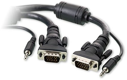 Belkin Laptop to TV VGA Audio Video Cable, 50' (F3X1982-50)