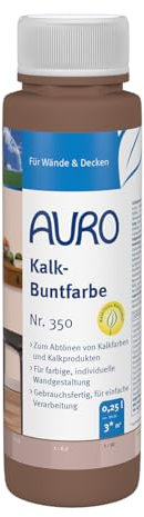 Auro Kalkfarbe Braun 250 ml