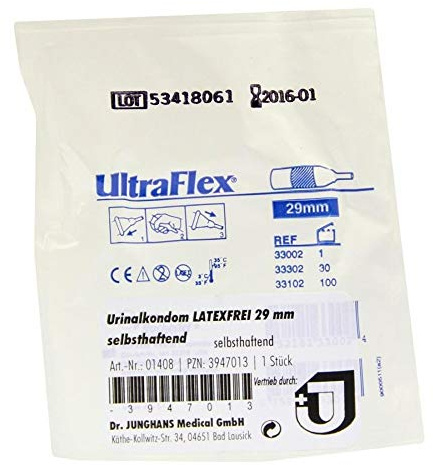 URINALKONDOM 29 mm latexfrei selbsthaftend 1 St