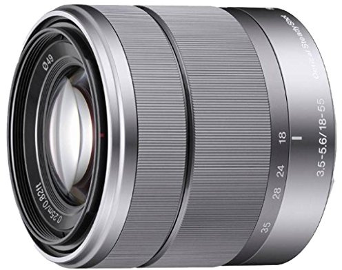 Sony SEL-18200 Zoom-Objektiv (18-200 mm, F3.5-6.3, OSS, APS-C, geeignet für A6700, A6600, A6400, A6100, ZVE10, E-Mount) silber
