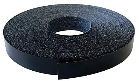 Kantenumleimer Melamin 22mm x 10m mit Schmelzkleber in schwarz glatt matt Dekor