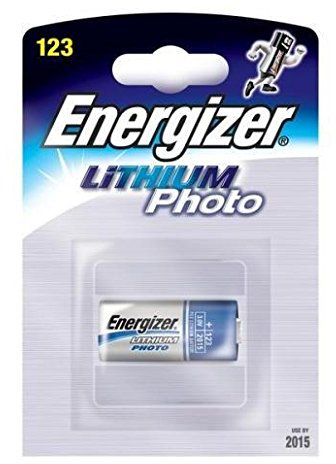 ENERGIZER Lot de 10 Blisters de 1 Pile Lithium Photo CR 123 A 3V
