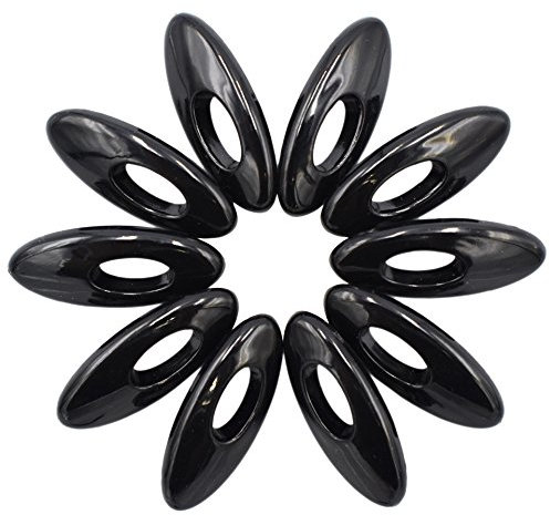 Firefly Hijab Sari Pins, Schwarz, 30 Stück