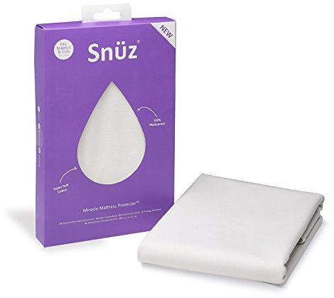 Snüz Matratzenschoner für Kinderbetten, White, 70x140, BD020B, Weiß, 70 x 140 cm
