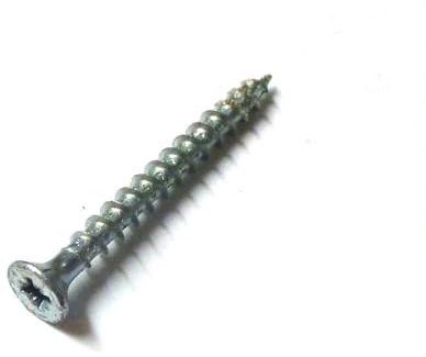 100 Stück MINI-Spanplattenschrauben (Senkkopf mit PZ-Kreuzschlitz) Stahl verzinkt 2,5mm für Modellbau oder zur Restauration (2,5 x 25 mm)