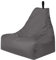 PATCH HOME Patchhome Gamer Kissen Lounge Kissen Sitzsack Sessel Sitzkissen In & Outdoor geeignet fertig befüllt | Anthrazit - XL - in 2 Größen und 25 Farben